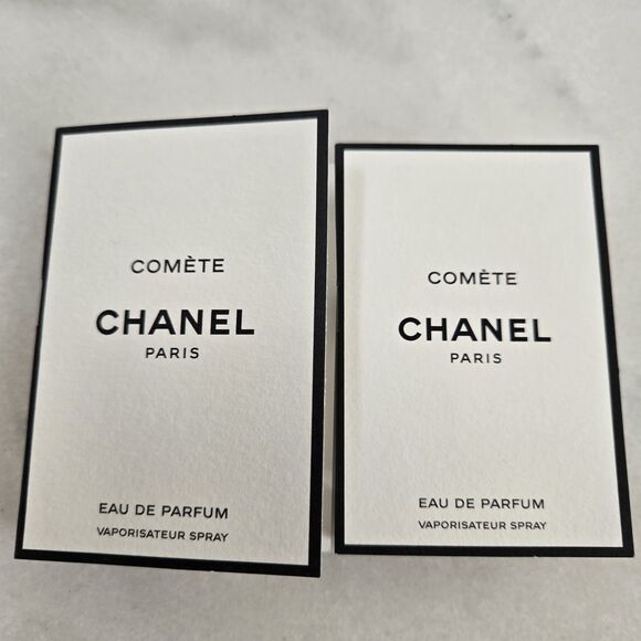 2 Chanel COMETE Eau De Parfum Vial Spray For Women 0.05 Oz New - Picture 1 of 4